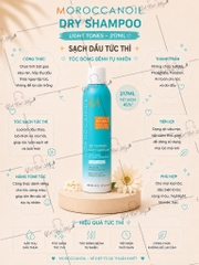 Dầu Gội Khô Moroccanoil Dry Shampoo