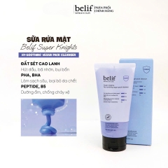 (Hàng Công Ty) Sữa Rửa Mặt Belif Super Knights Vegan Pack Cleanser 150ml