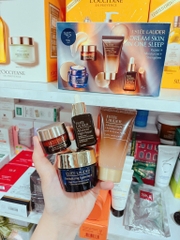 Sét Estée Lauder Dream Skin In One Sleep: Kem dưỡng 15ml + Kem Mặt 7ml + Srm 30ml + Serum 15ml