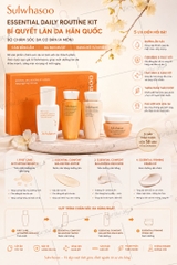 SET DƯỠNG DA CAO CẤP SULWHASOO ESSENTIAL COMFORT MINI KIT