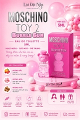 Nước Hoa Mini Moschino Toy2 Bubble Gum EDT 5ml