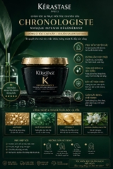 Dầu Hấp Tóc Kerastase Chronologiste Masque Intense Regenerant ( Ủ Đen )