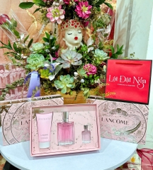 Sét Nước Hoa Nữ Lancôme Miracle EDP Holiday (body 50ml + 30ml + 5ml)