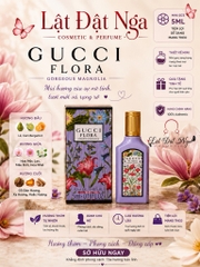 Nước Hoa Mini Nữ Gucci Flora Gorgeous Magnolia EDP 5ml