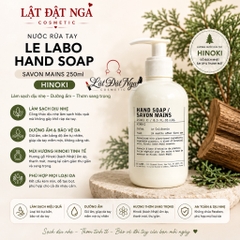 Nước Rửa Tay LE LABO Hand Soap Saon Mains 250ml