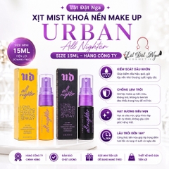 Xịt Mist Khoá Nền Make Up URBAN