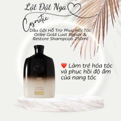 WED - Dầu Gội Hỗ Trợ Phục Hồi Tóc Oribe Gold Lust Repair & Restore Shampooo 250ml