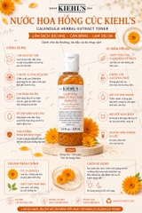 Nước Hoa Hồng Hoa Cúc Kiehls Calendula Herbal Extract Toner Alcohol Free
