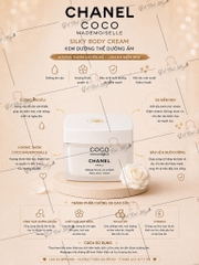 Kem Dưỡng Thể Nước Hoa Chanel Coco Mademoiselle Body Cream 150g