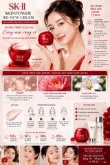 ( Mẫu Mới ) Kem Dưỡng Da SK-II Skinpower Re-New Cream 80g