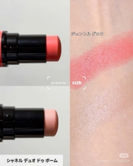 Thỏi đa năng Chanel 2 đầu Multi-Use Duo Stick : má kem + bắt sáng kem 9g