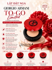 Cushion Giorgio Armani TO-GO Limited - Đỏ