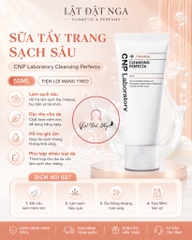 Sữa Tẩy Trang Sạch Sâu CNP Laboratory Cleansing Perfecta 50ml -3/28