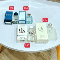 Nước hoa Minisize - Nhiều Hãng