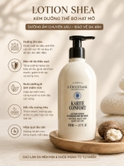 New - Sữa Dưỡng Thể Bơ Đậu Mỡ Loccitane Karité Confort Intense Moisture Body Lotion 240ml