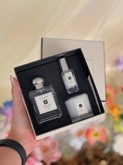 Sét Nước Hoa Jo Malone English Pear & Freesia Trip de Voyage: 50ml + 9ml + Nến