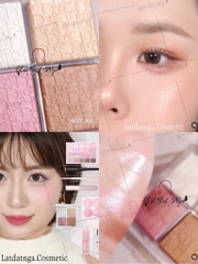 (Mẫu mới) Phấn Bắt Sáng Dior Autumn Backstage Glow Maximizer Palette 4 Ô