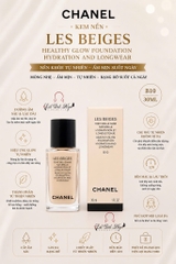 Kem Nền Chanel Les Beiges Healthy Glow Foundation Hydration And Longwear 30ml