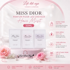 Nước Hoa Xịt Tóc Miss Dior Parfum Pour Les Cheveux Hair Mist 30ml