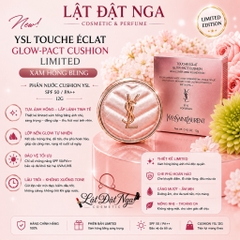 Limited Xám Hồng Bling - Phấn Nước Cushion YSL Spf 50/PA++ 12g