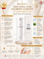 Kem Chống Nắng Valmont Lumicity ( Trắng Da )