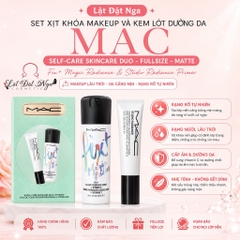 Set Xịt Khóa Makeup Và Kem Lót Dưỡng Da MAC Self-Care Skincare Duo  - FullSize