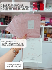 Mặt Nạ Trắng Da Swanicoco More Mild Lotus Mask 25gr x 10 Miếng