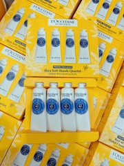 Sét Kem Tay LOccitane shea soft hands quartet 30ml x 4