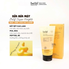 (Hàng Công Ty) Sữa Rửa Mặt Belif Super Knights Vegan Pack Cleanser 150ml
