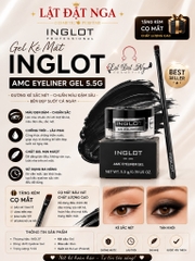 WEB- Gel Kẻ Mắt Inglot Amc Eyeliner Gel 5.5G - Tặng Kèm Cọ Mắt