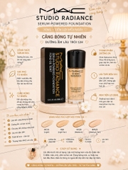 NEW- Kem Nền Mac Studio Fix 24H Matte + Oil 30ml