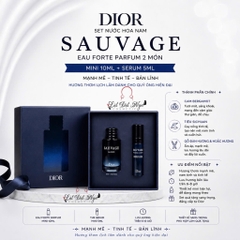 Set Nước Hoa Dior Mini 5ml/10ml + 20ml ( Lotion/Shower Gel/Serum )