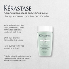 Dầu Gội Kerastase 80ml - Phiên Bản Dùng Thử