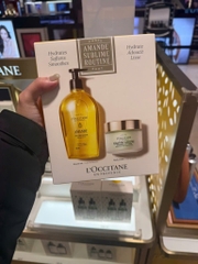 Sét Dưỡng LOCCITANE Hạnh Nhân : Sữa Tắm 500ml +Hũ Dưỡng 200ml