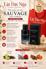 Nước Hoa Nam Dior Sauvage Eau Forte Parfum For Men 10ml