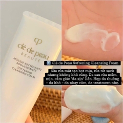 Sữa Rửa Mặt Tạo Bọt Cle De Peau Beaute Softening Cleansing Foam - Dành cho mọi loại da
