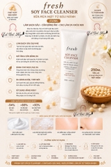 Sữa Rửa Mặt Fresh Soy Face Cleanser