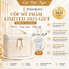 Cốp Mỹ Phẩm YSL Limited 2025 Gift (White&Gold)