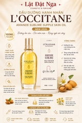 Dầu Dưỡng Hạnh Nhân Loccitane Amande Sublime Supple Skin Oil 100ml ( New 2026 )