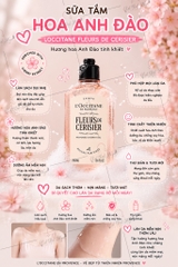 (New 2025) Sữa Tắm Hương Hoa Anh Đào L'Occitane Cherry Blossom Fleurs De Cerisier Shower Gel