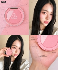 Phấn Má Hồng Kèm Bắt Sáng 3CE Blushlighter