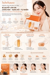 SET DƯỠNG DA CAO CẤP SULWHASOO ESSENTIAL COMFORT MINI KIT