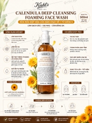 Sữa Rửa Mặt Hoa Cúc Kiehl’s Calendula Deep Cleansing Foaming Face Wash
