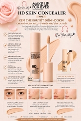 Kem Che Khuyết Điểm Make Up For Ever HD Skin Concealer 9ml