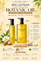 Dầu Tẩy Trang Shu - Shu Uemura Skin Purifier Botanic Oil - Vàng