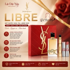 Set Nước Hoa YSL Libre EDP: ( 90ml + 10ml + 44b ) - Set Đỏ New