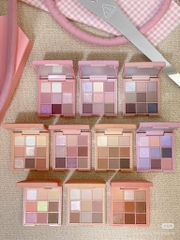 New - Phấn Mắt 9ô 3CE Multi Eye Color Palette The Textile 8g