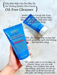 Sữa Rửa Mặt Kiehl's Ultra Facial Oil Free Cleanser