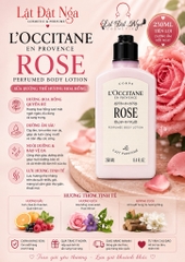 (New 2025) Sữa Dưỡng Thể Hoa Hồng L'Occitane Rose Body Lotion