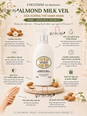 Sữa Dưỡng Thể Hạnh Nhân Loccitane Almond Milk Veil 240ml
